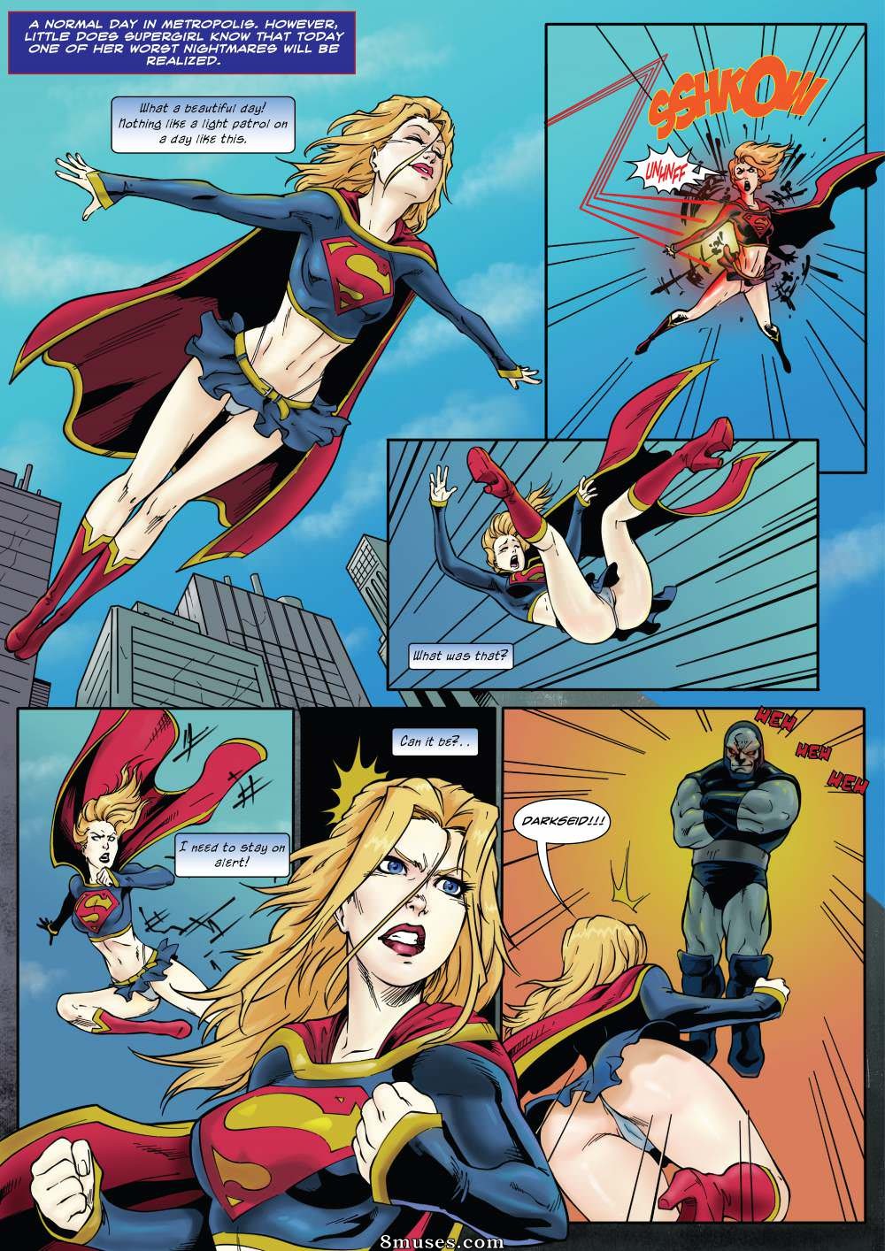 Page 1 | Various-Authors/R-ex/Supergirls-Last-Stand | 8muses - Sex Comics