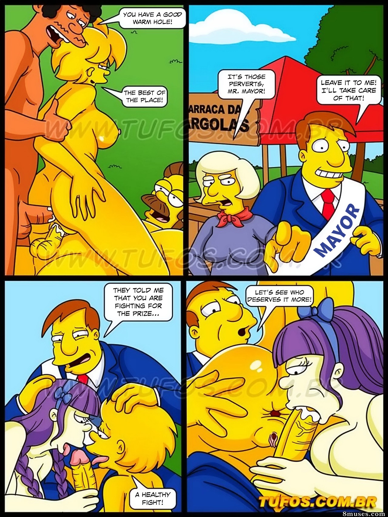 OS Simptoons - English - Issue 42 - Fuck tent - Page 10