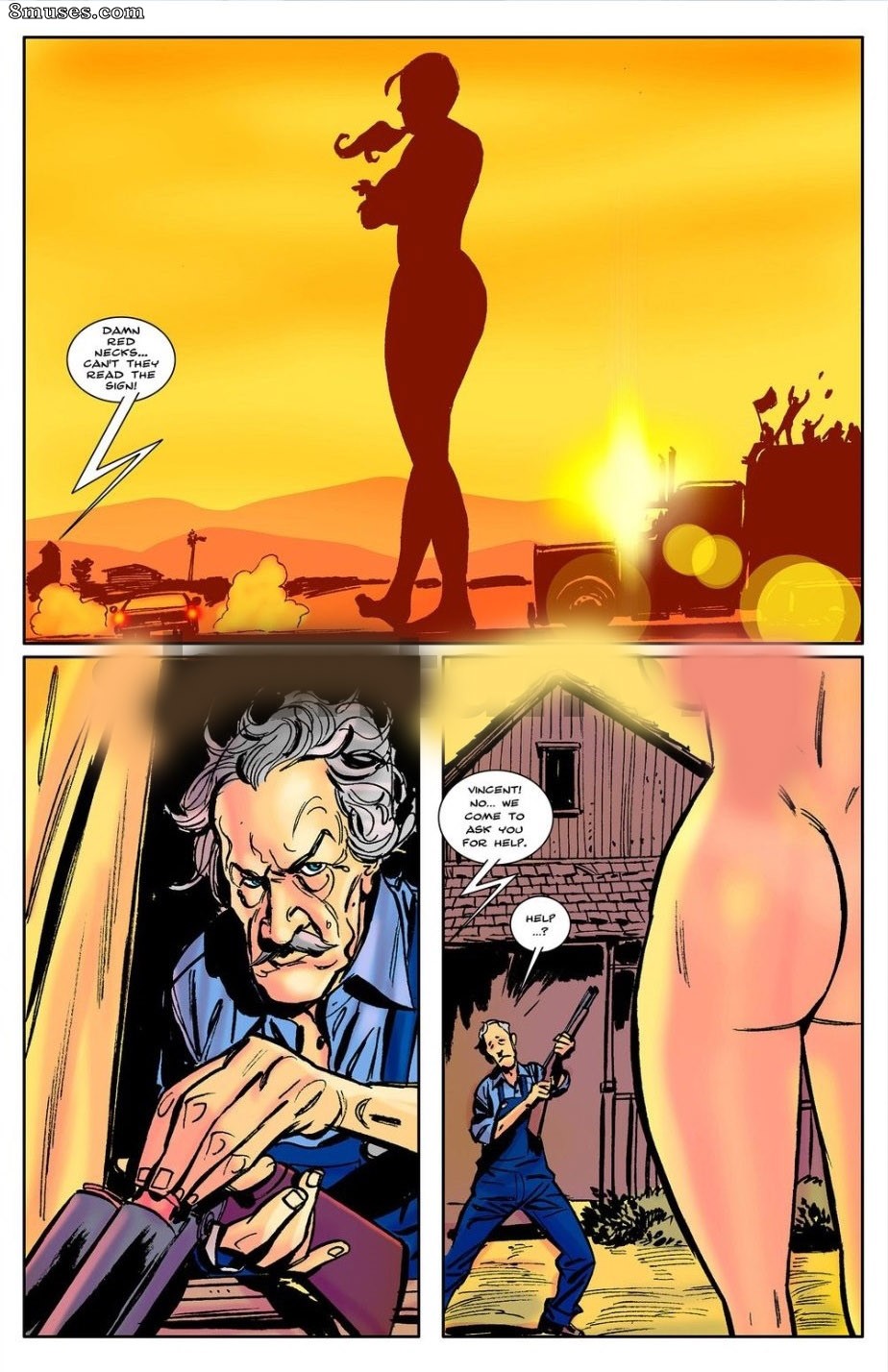 The tall girl in the Smalltown - Issue 2 - Page 7