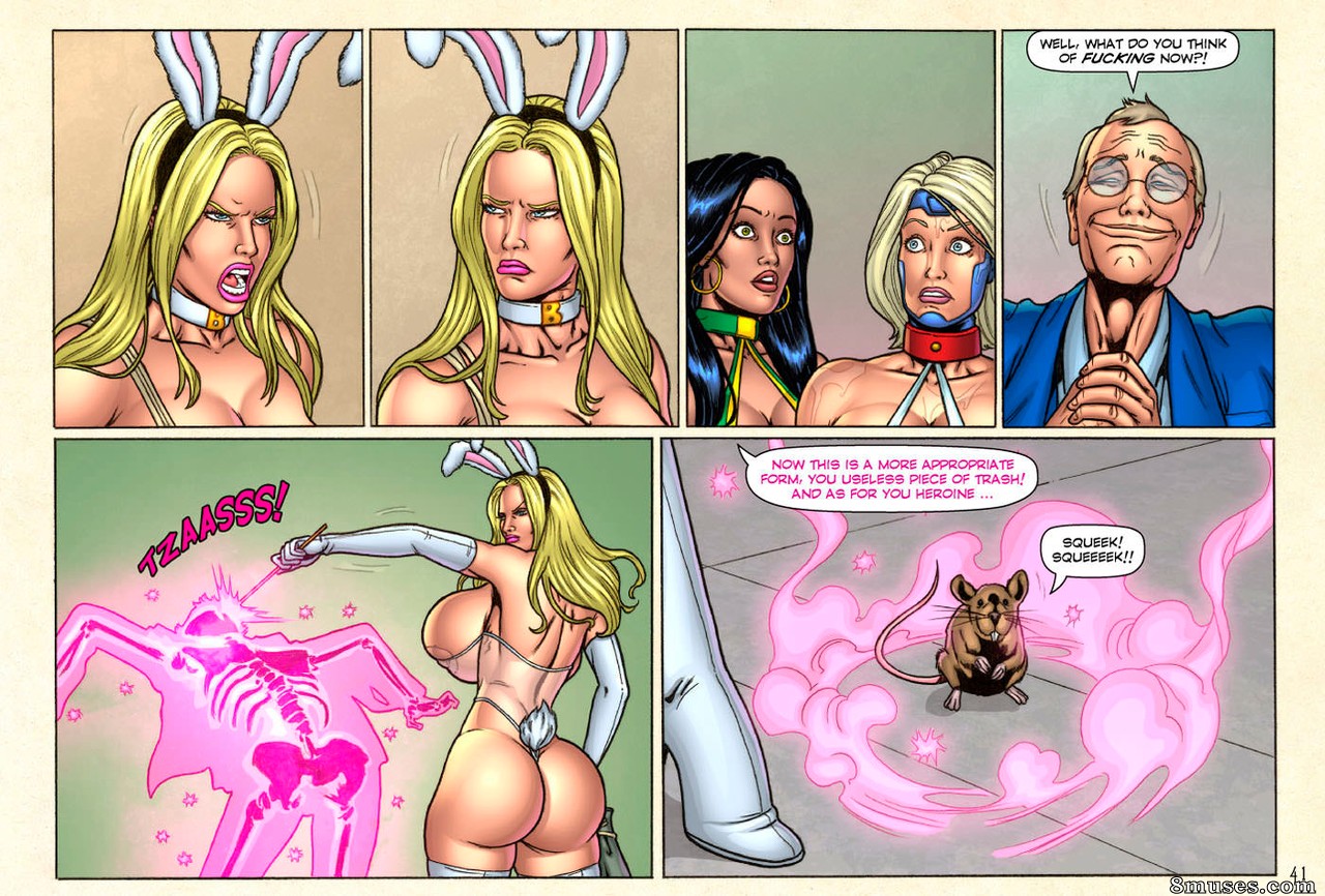 SuperHeroineComixxx - El gran truco - Página 41
