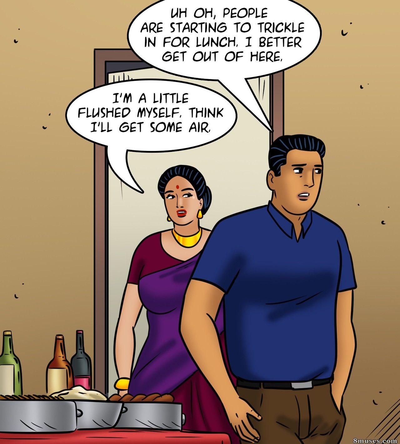 Velamma - Issue 109 - Company Picnic - Page 75