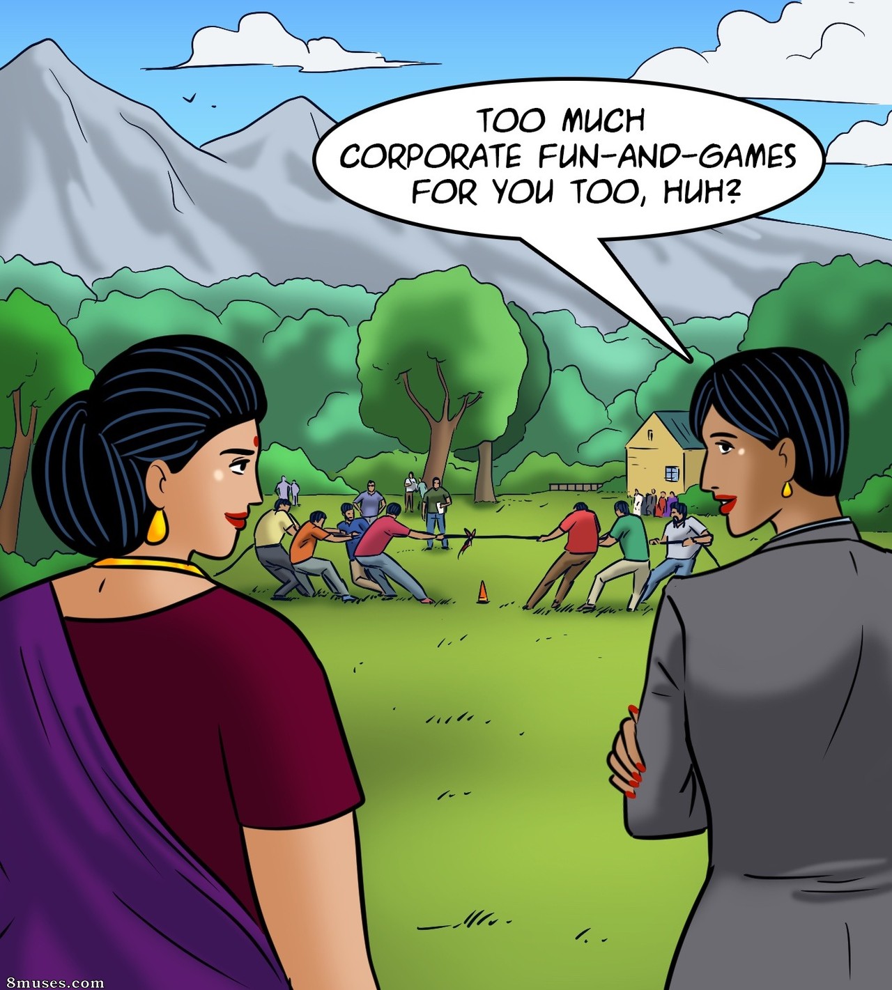 Velamma - Issue 109 - Company Picnic - Page 109