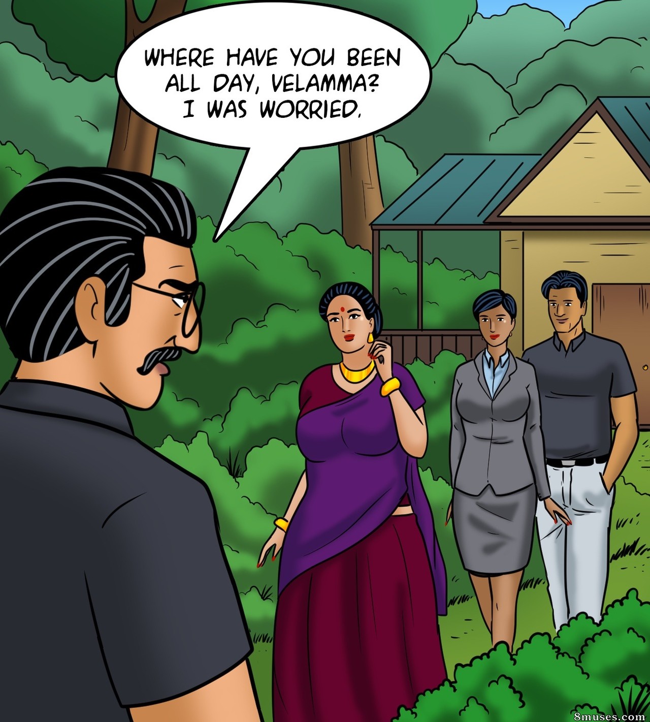 Velamma - Issue 109 - Company Picnic - Page 141
