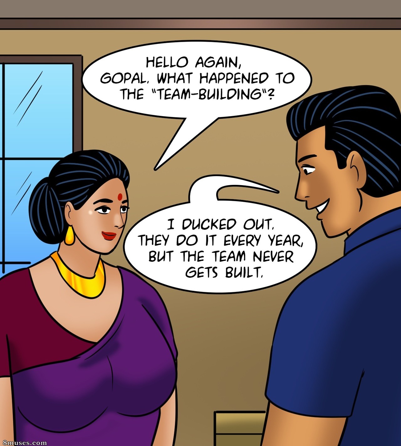 Velamma - Issue 109 - Company Picnic - Page 47