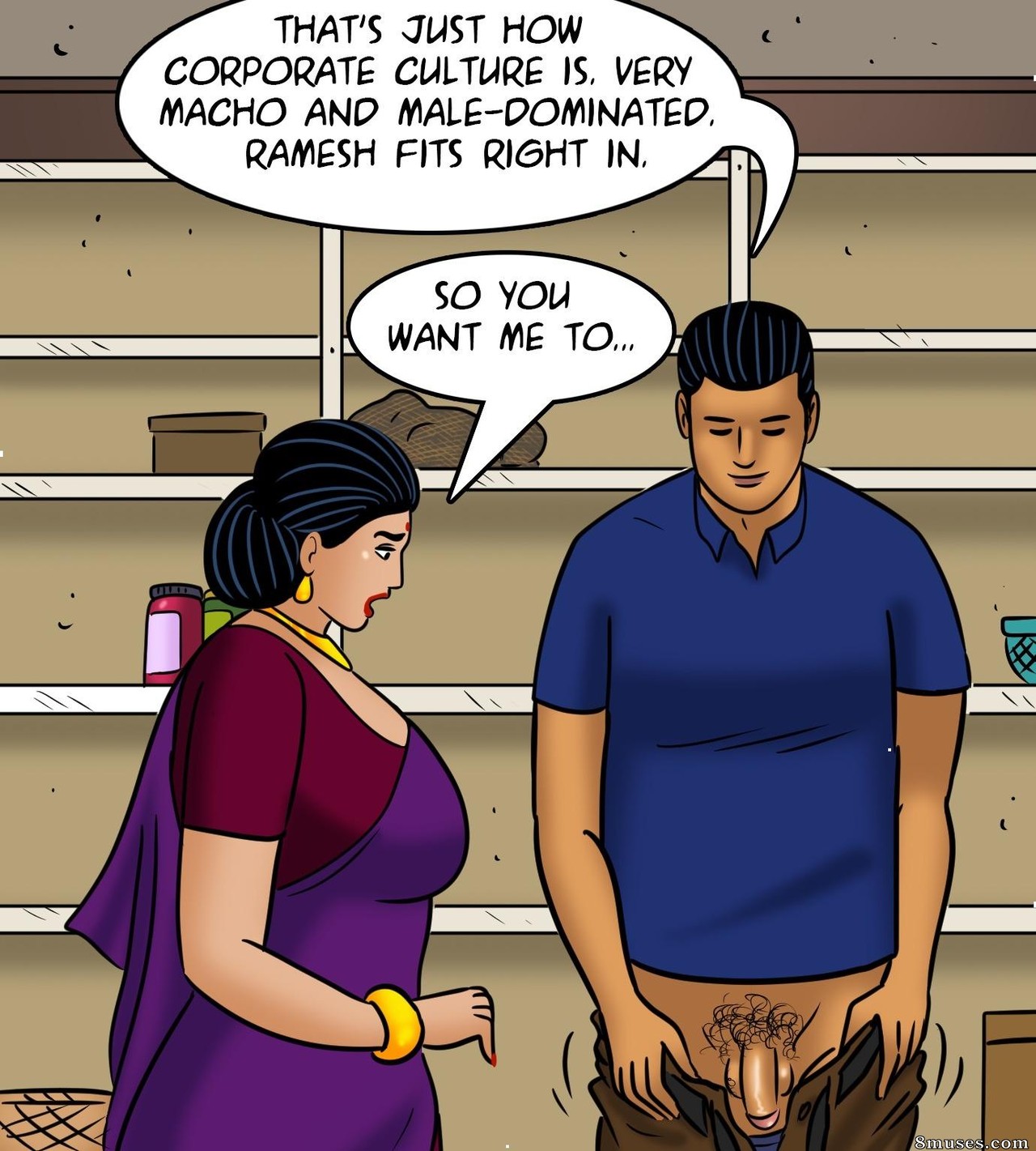 Velamma - Issue 109 - Company Picnic - Page 54