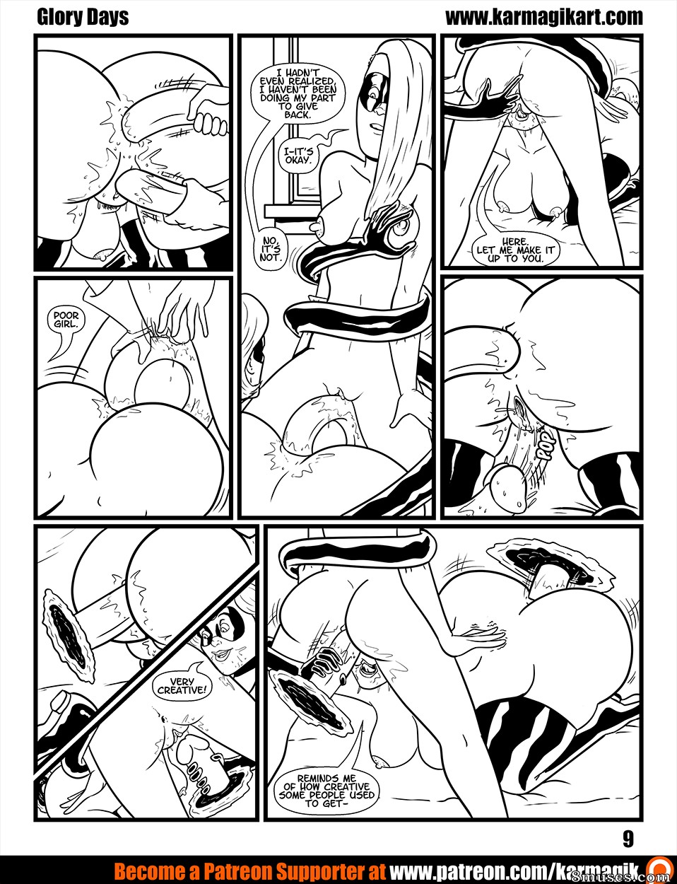 Karmagik Comics - Elastigirl in Glory Days - Page 10