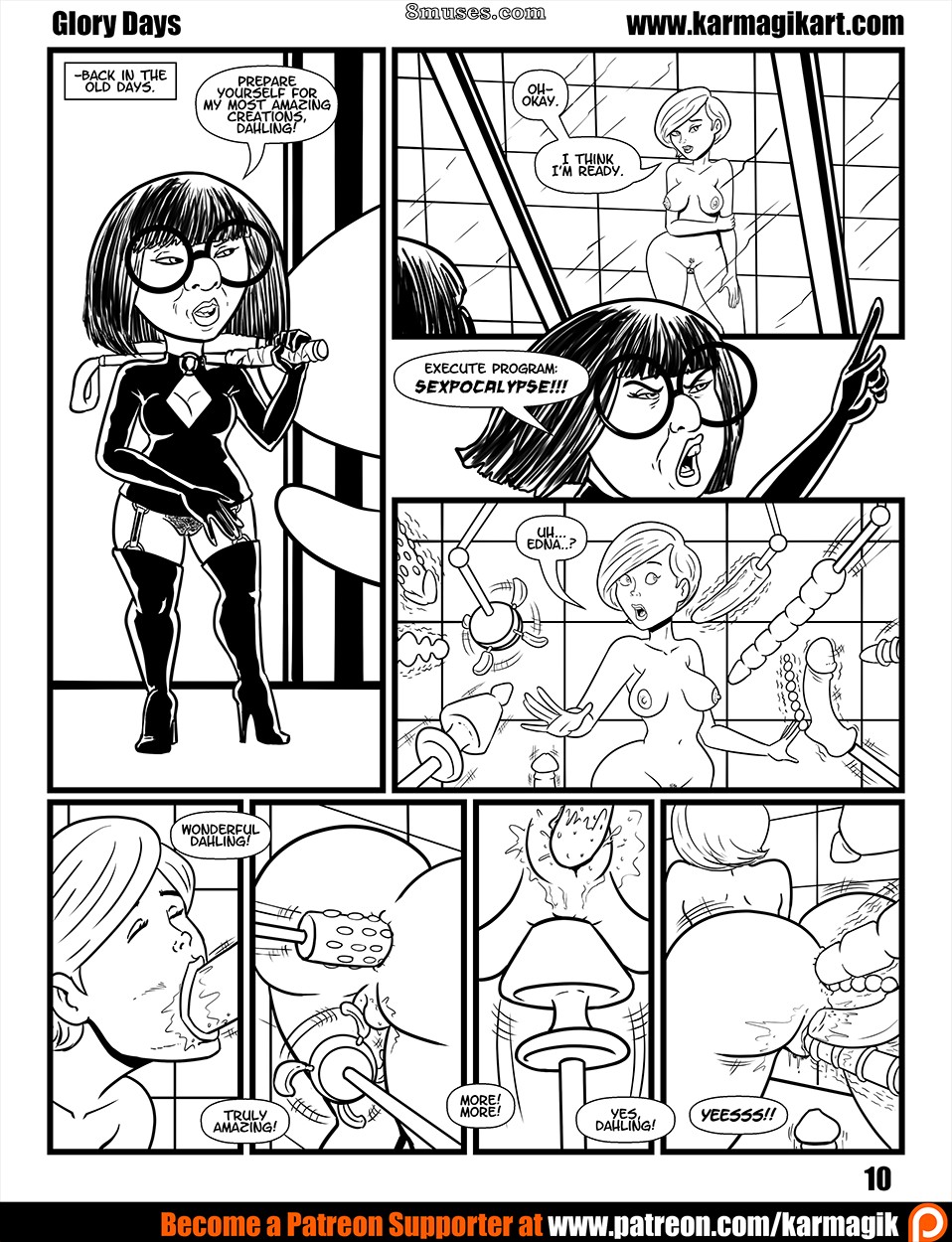 Karmagik Comics - Elastigirl in Glory Days - Page 11