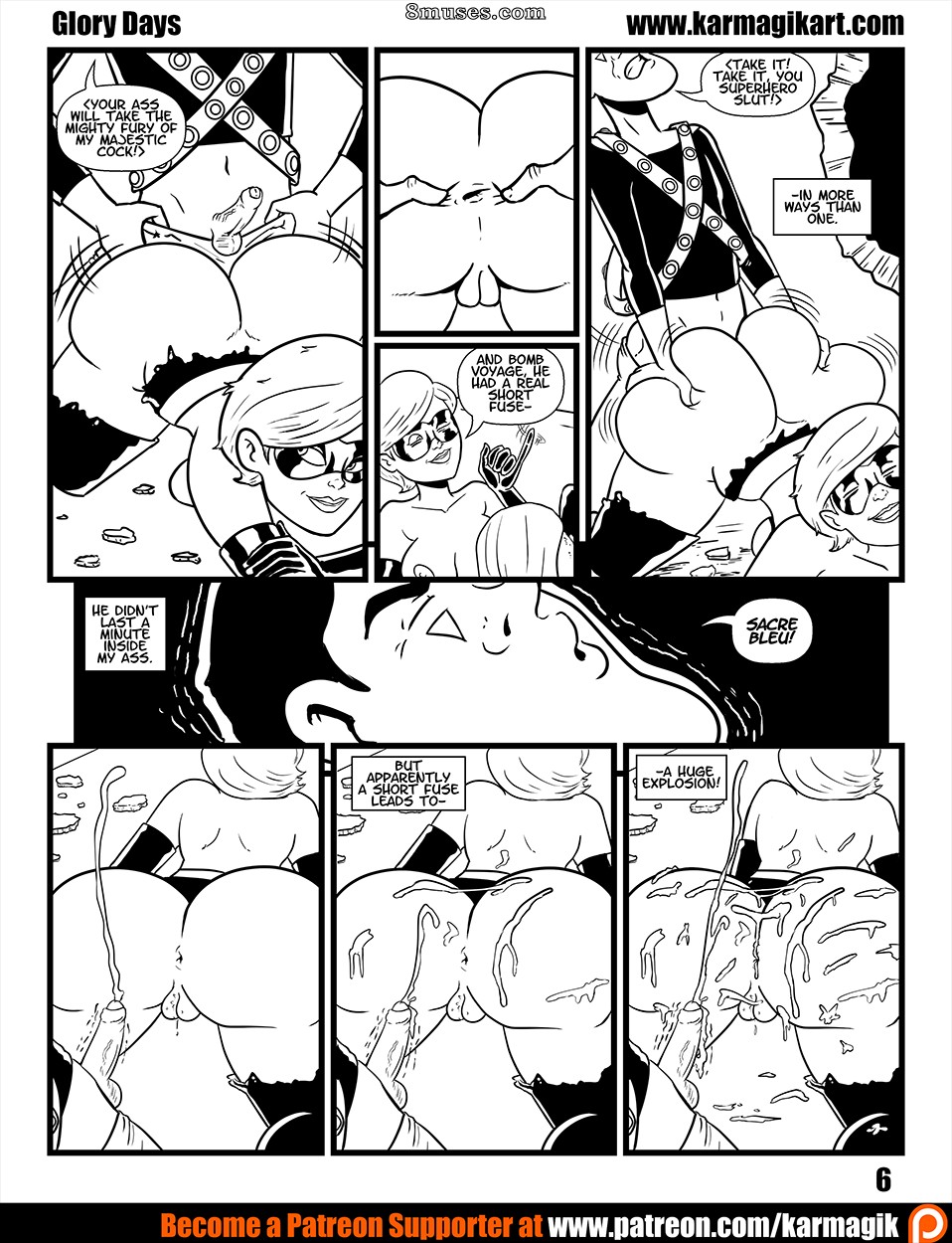 Karmagik Comics - Elastigirl in Glory Days - Page 7