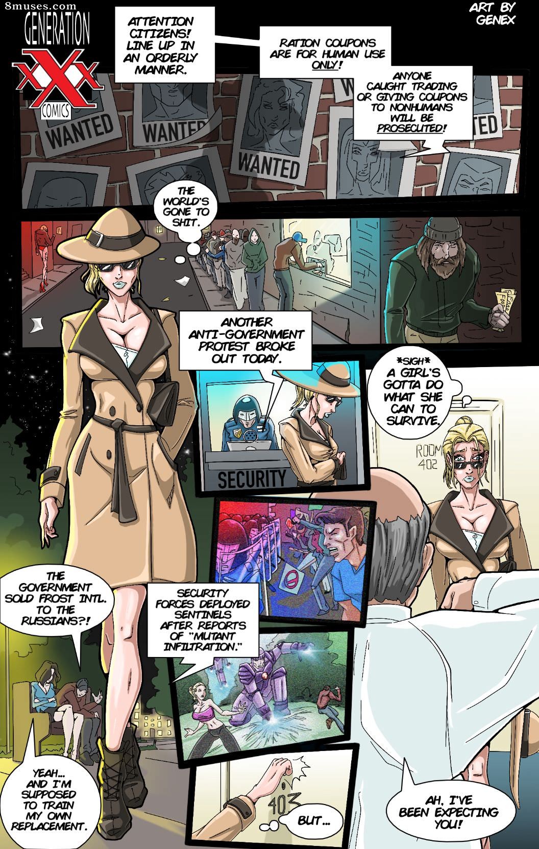 Genex Comics - Emma Frost - AltFuture - Página 1