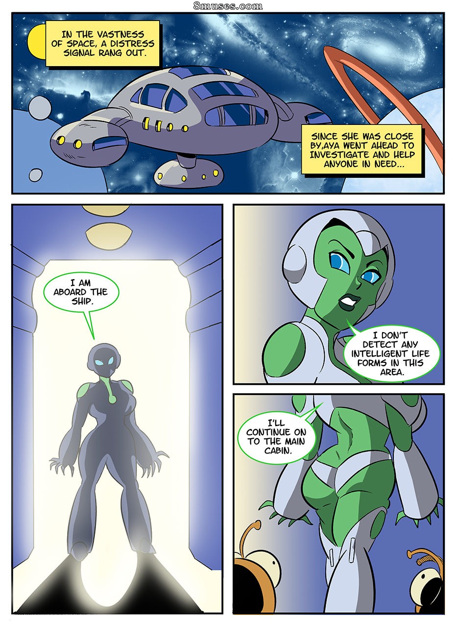 Glassfish Comics - Aya - Intergalactic Trouble - Page 1