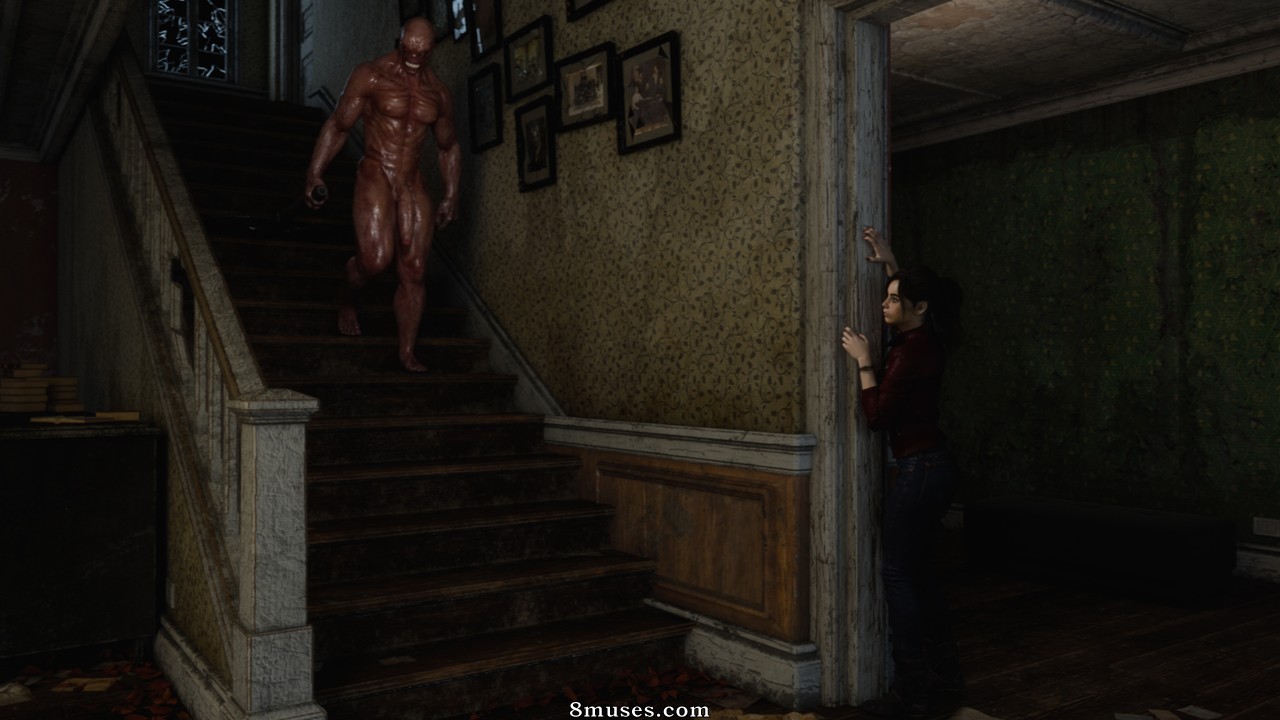 3DZen - Residential Evil XXX - Part 3 - Mansion Ambush - Page 6