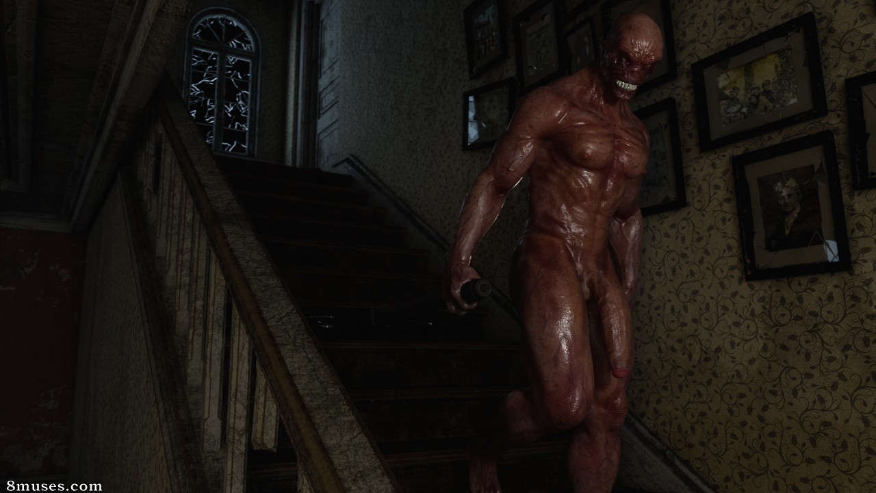 3DZen - Residential Evil XXX - Part 3 - Mansion Ambush - Page 7