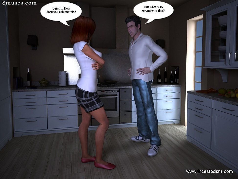 IncestBDSM.com Comics - Troca de incesto com um toque de fetichismo - Página 1