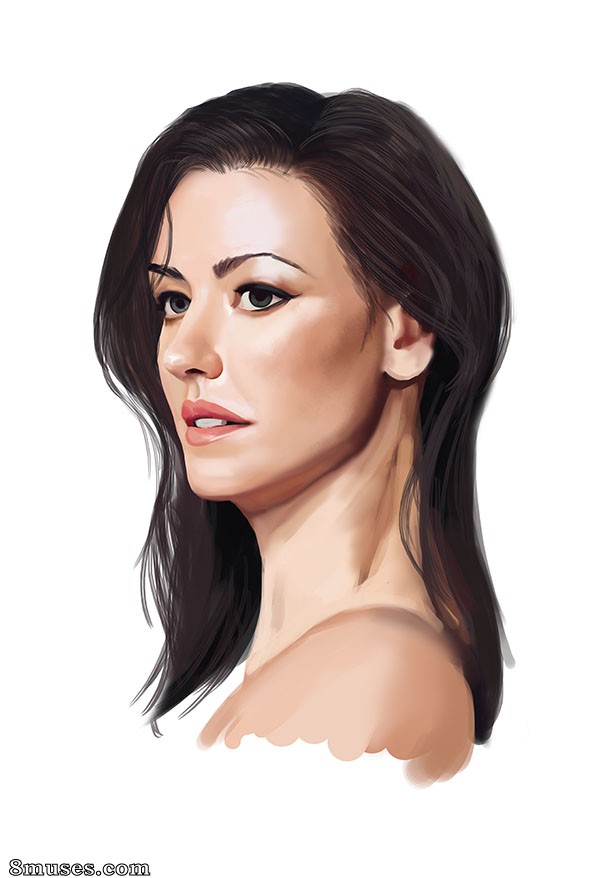 Miranda Lawson - proceso - Página 6