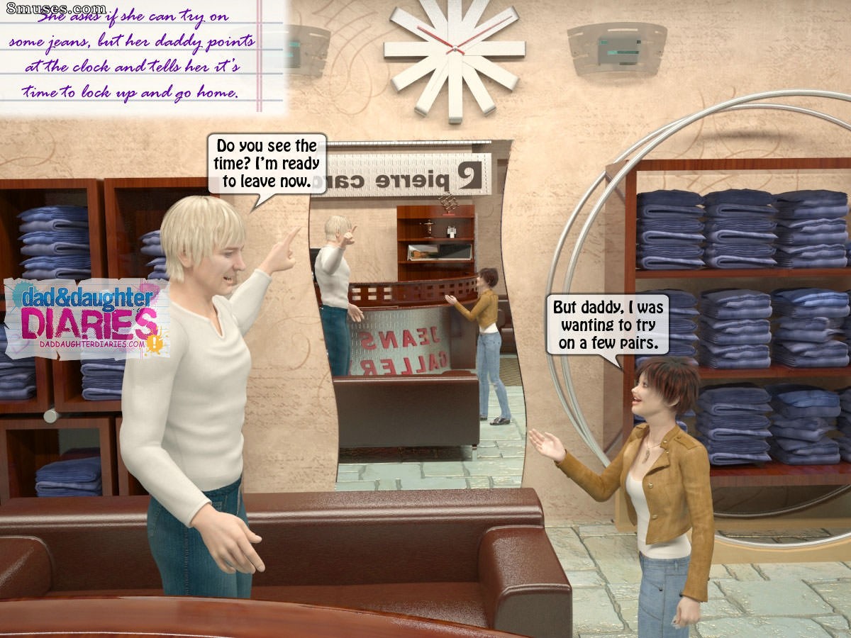 Dad and Daughter Diaries Comics - Tienda del padre - Página 2