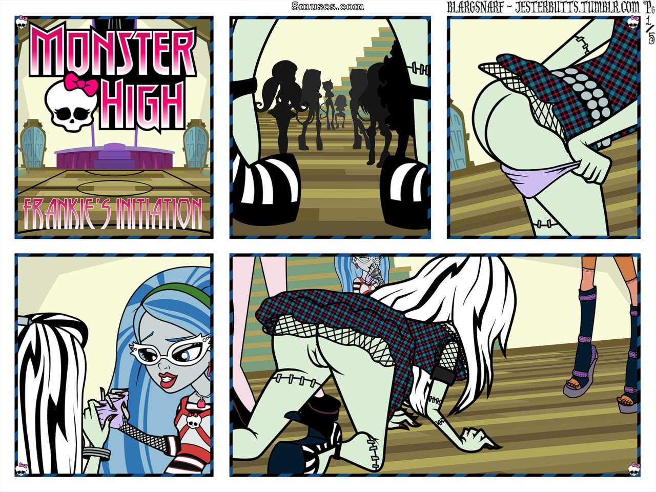 Blargsnarf Comics - Monster High - Frankies Initiation - Page 1