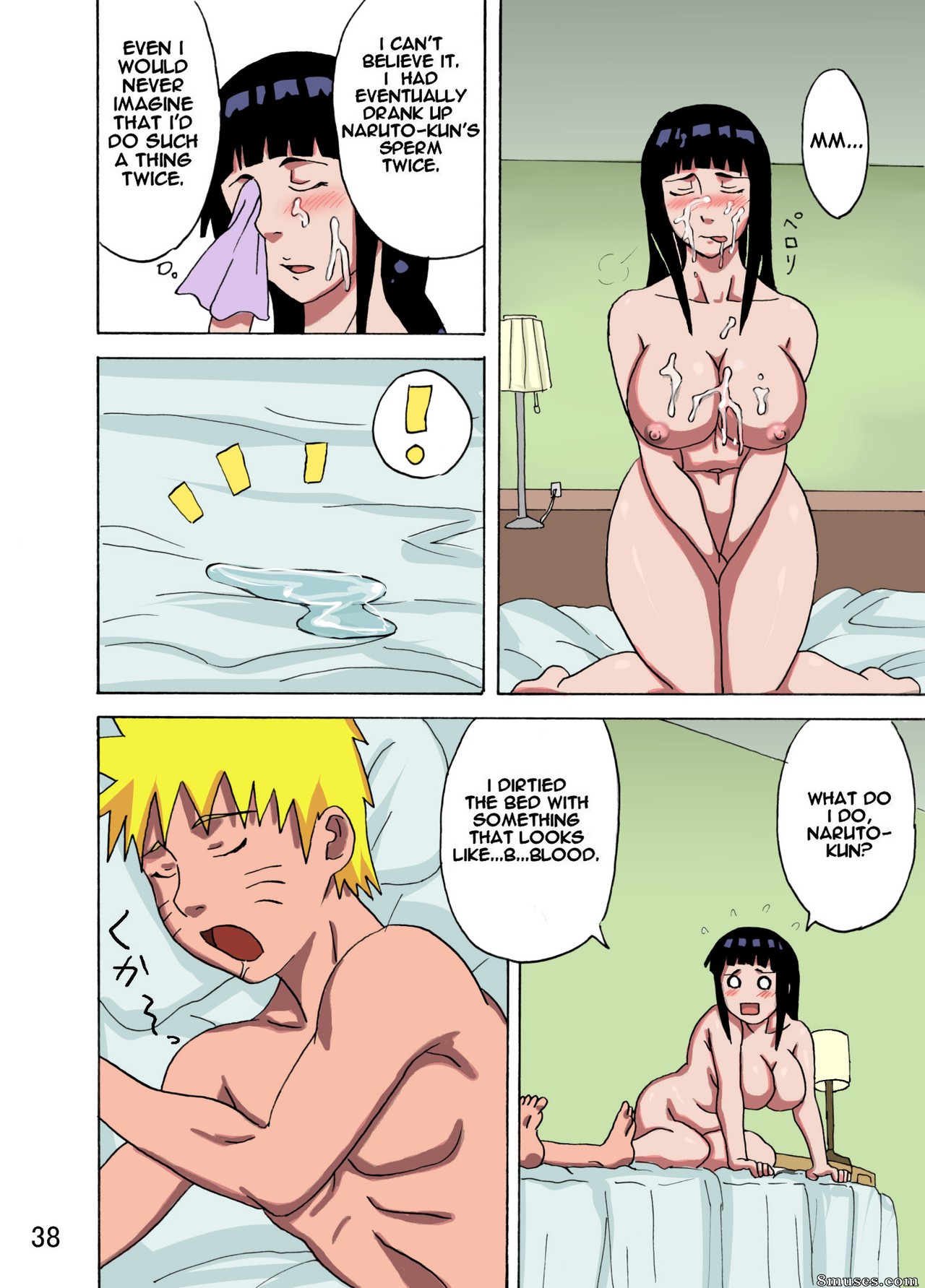 Naruhodo - Hinata Ganbaru ! - Combat de Hinata - Page 38
