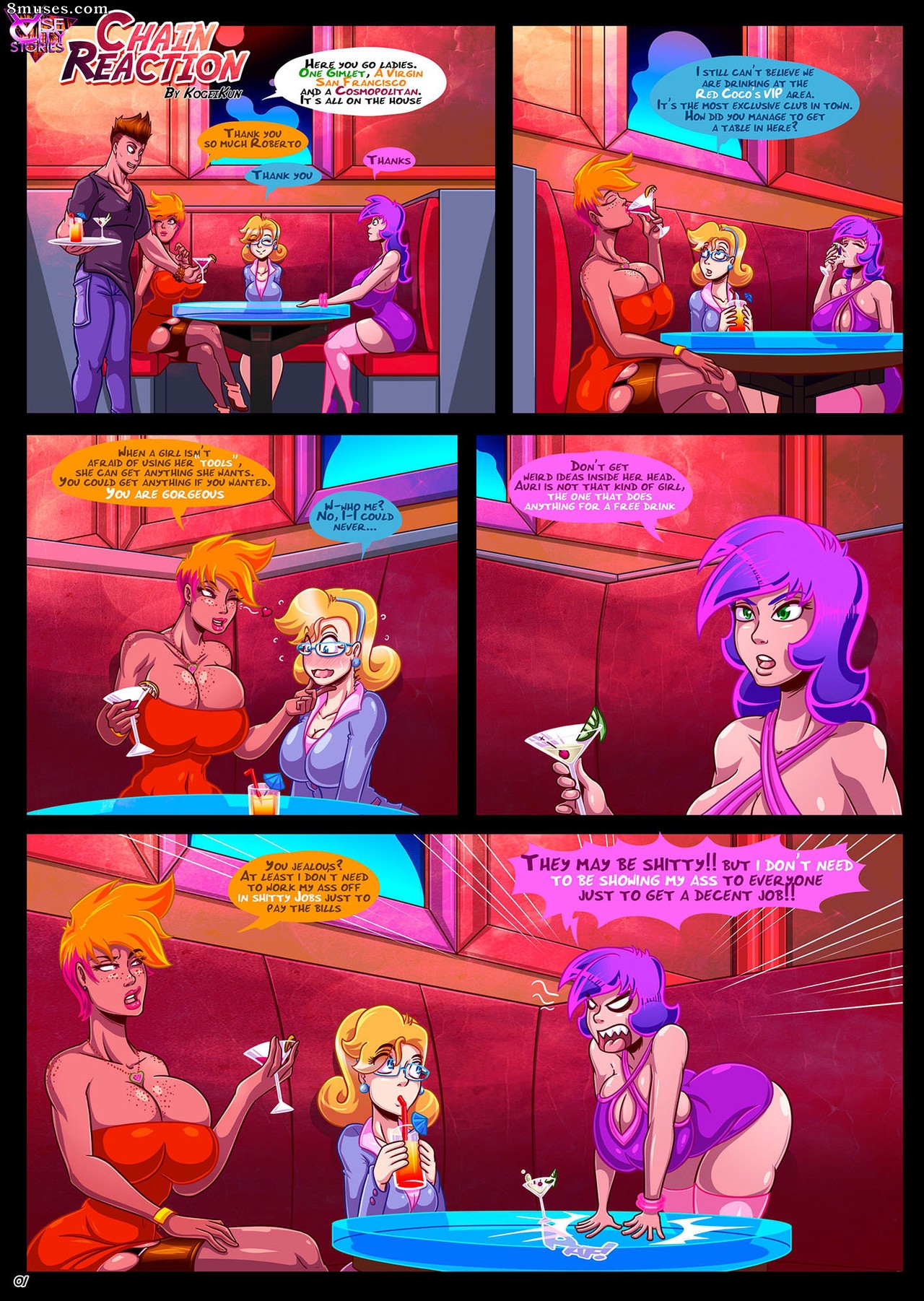 Kogeikun Comics - Reação em Cadeia - Página 1