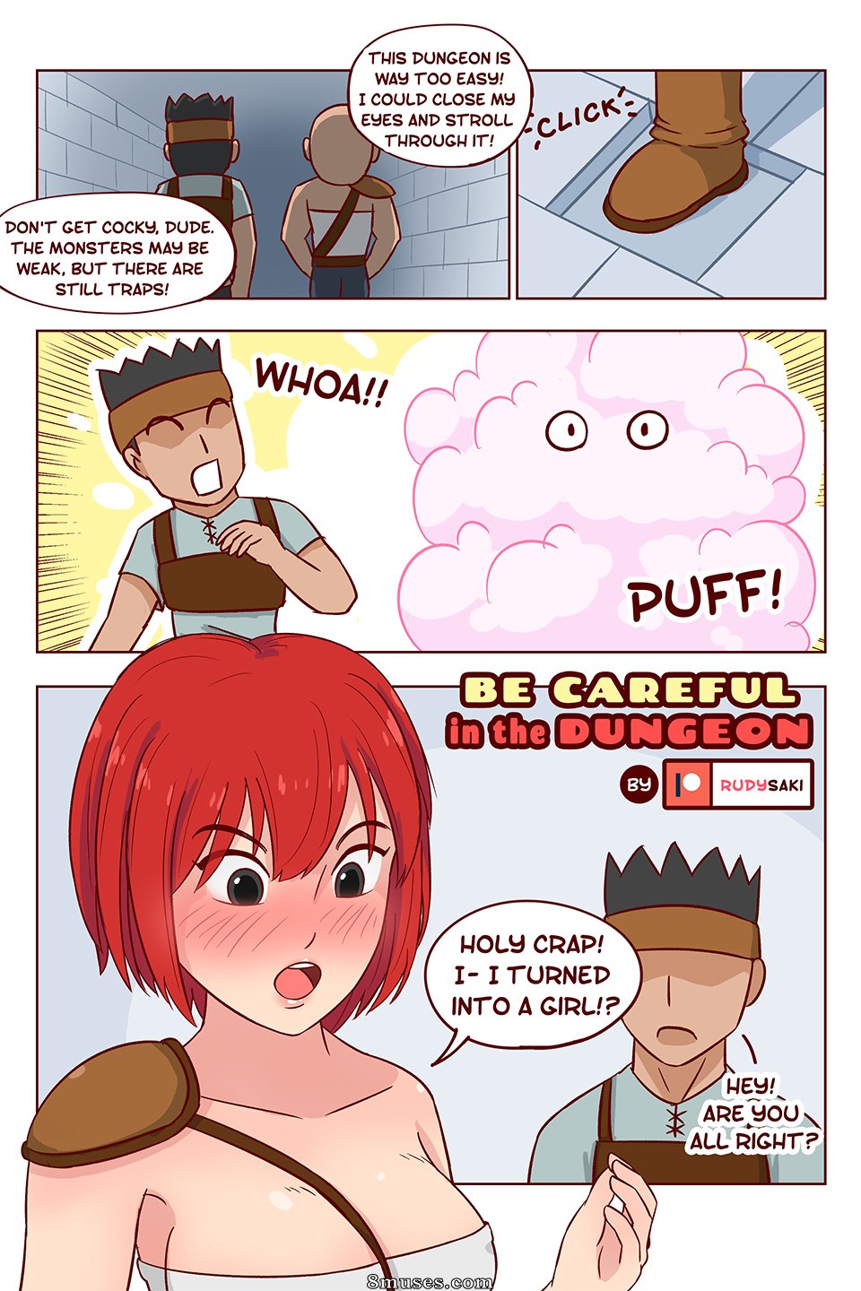 Rudysaki - Be Careful in the Dungeon - Page 1