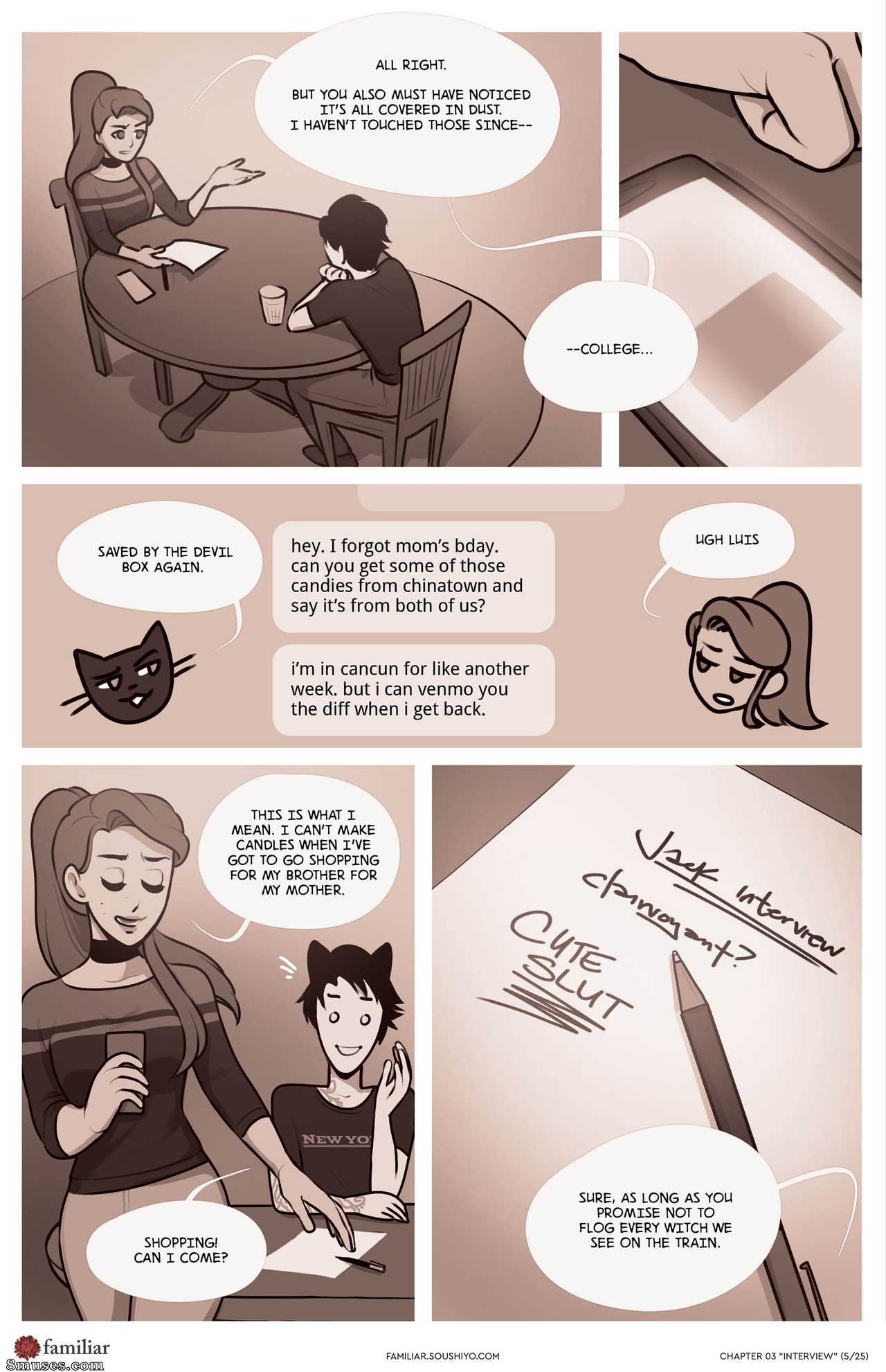 Act 1 - Chapter 03 - Interview - Page 6