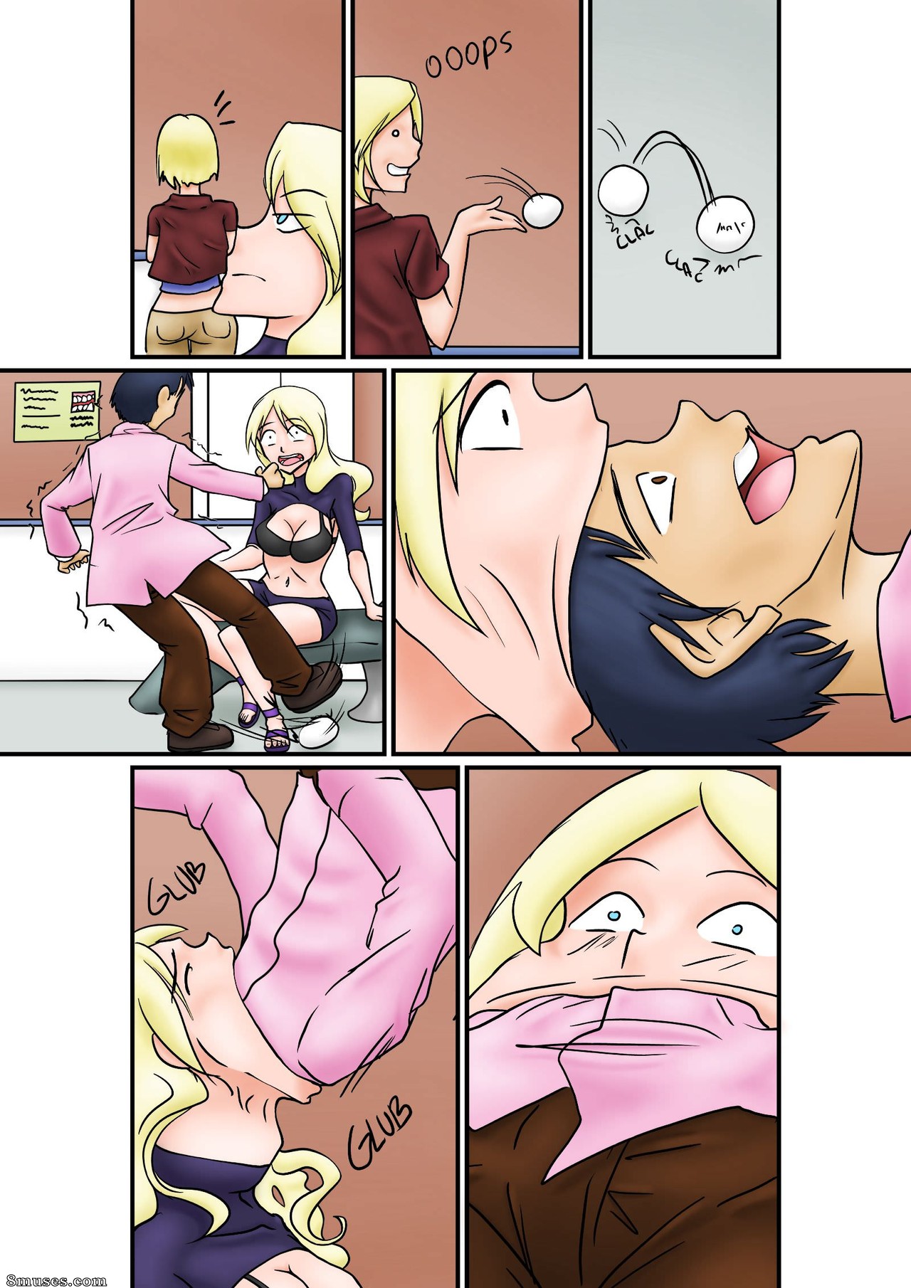Aya Yanagisawa Comics - Fun in the Dentist - Page 2