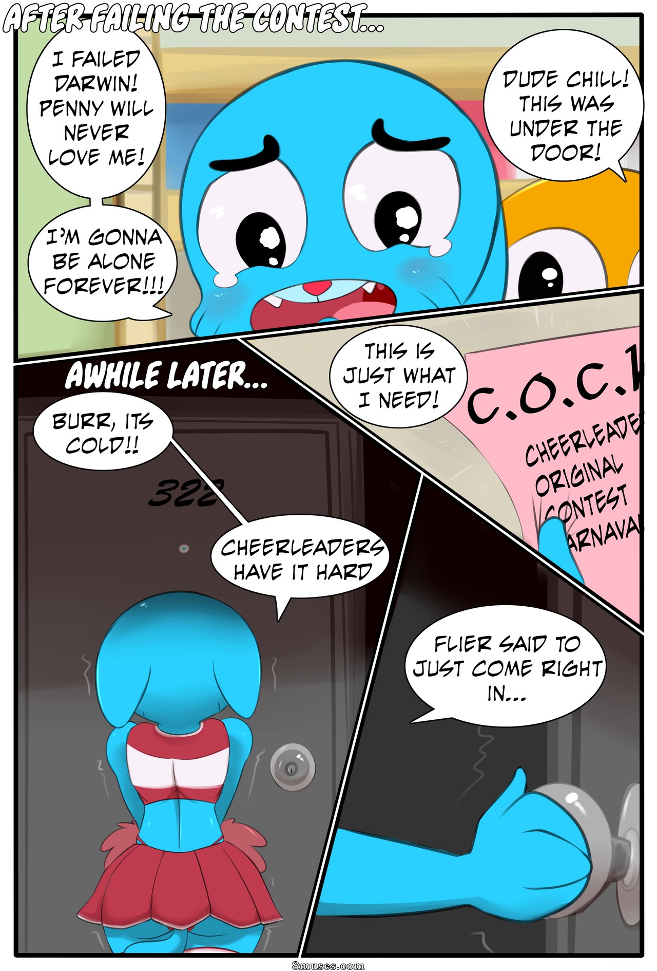 Page 3 | Theme-Collections/The-Amazing-World-of-Gumball/Please-Cheer-Me |  8muses - Sex Comics