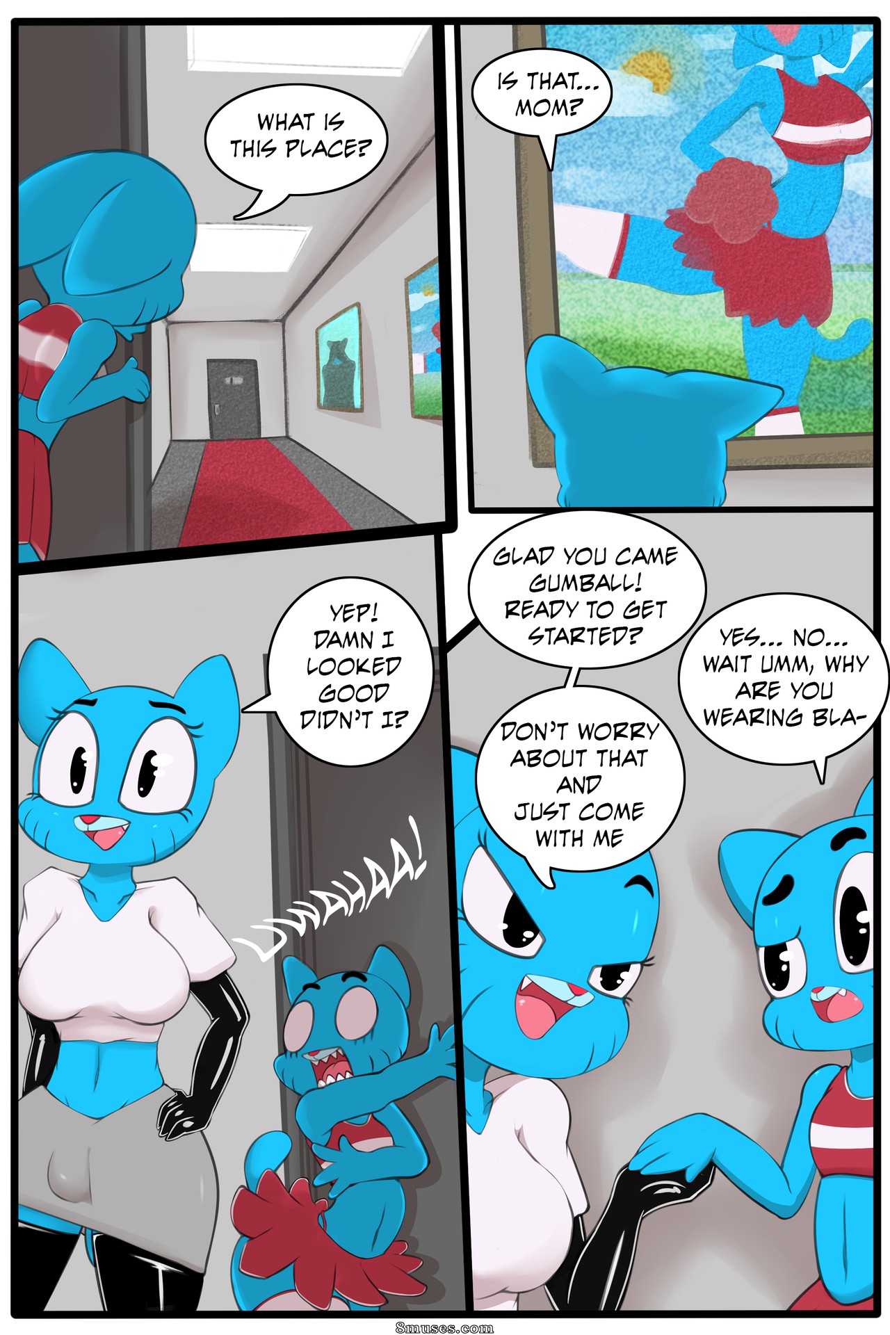 The Amazing World of Gumball - Please! Cheer Me! - Page 4
