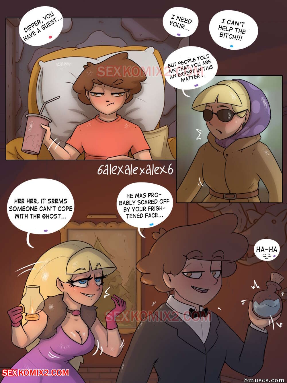 sexkomix2.com - Pacifica - The mystery of the Northwest estate - Page 2