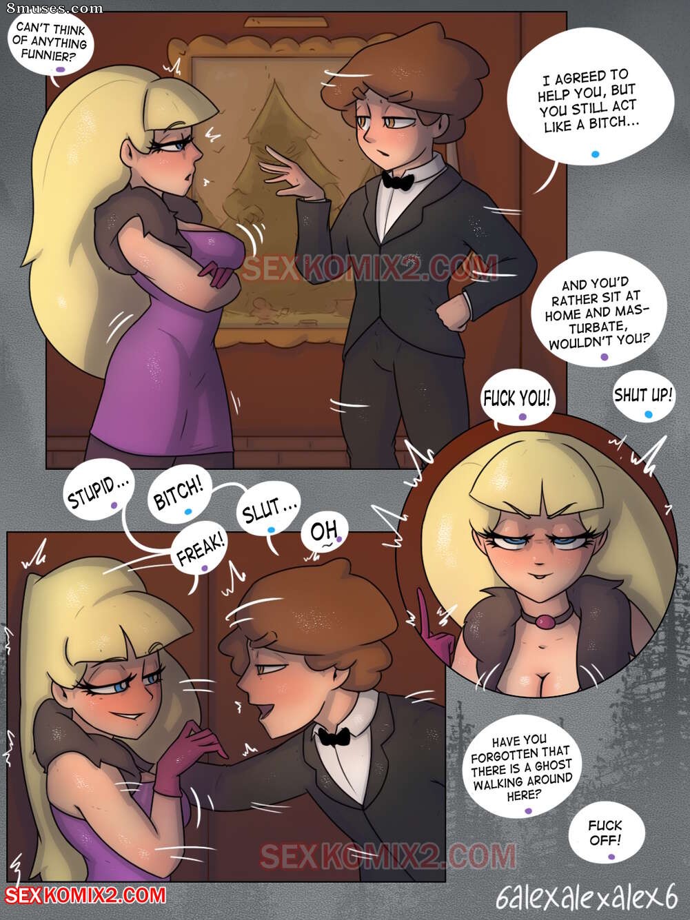 sexkomix2.com - Pacifica - The mystery of the Northwest estate - Page 3