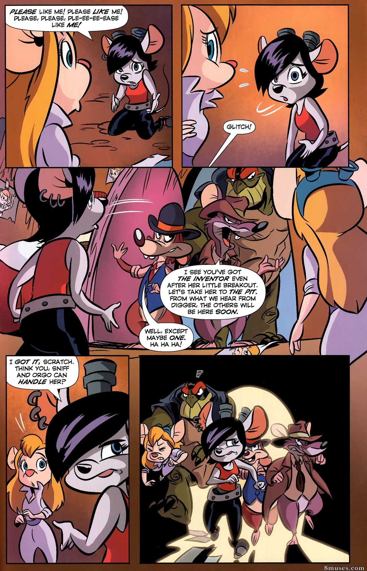 Page 11 | Theme-Collections/Chip-n-Dale-Collection/Comics/Chip-and-Dale- Rescue-Rangers-2/Chip-N-Dale-Rescue-Rangers-8 | 8muses - Sex Comics