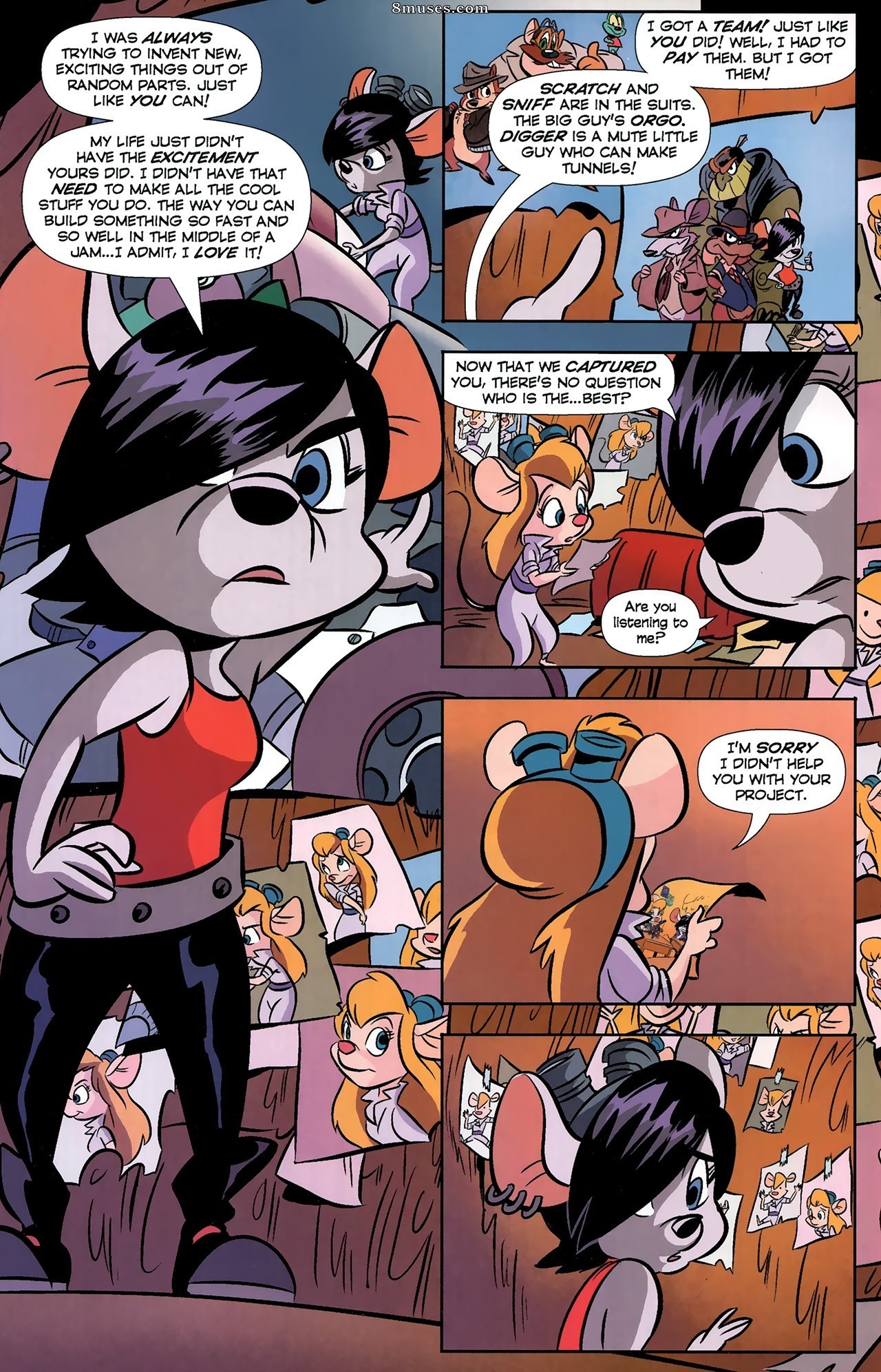 Page 10 | Theme-Collections/Chip-n-Dale-Collection/Comics/Chip-and-Dale -Rescue-Rangers-2/Chip-N-Dale-Rescue-Rangers-8 | 8muses - Sex Comics