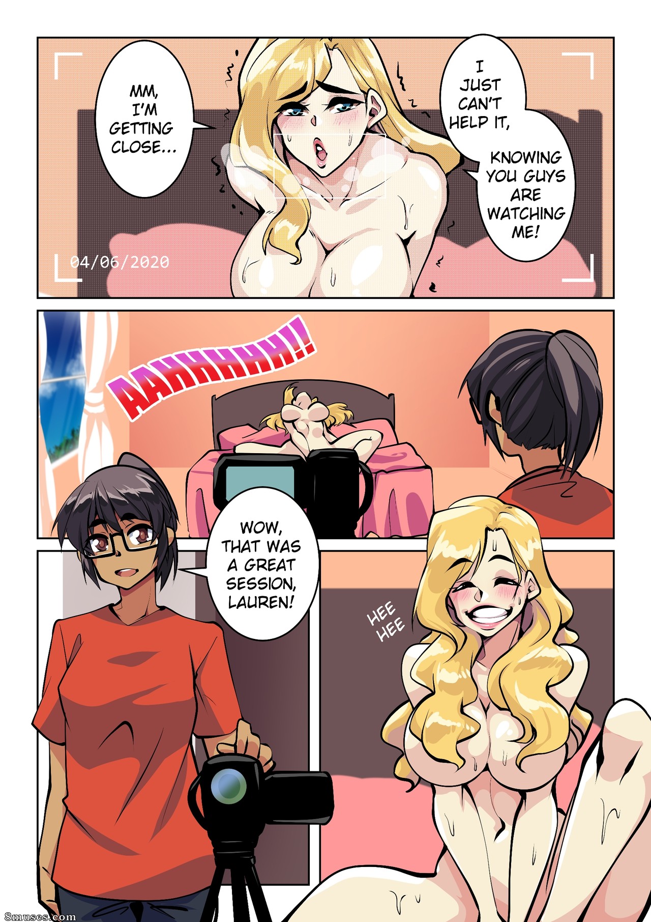 Aya Yanagisawa Comics - Vampirizado en cam - Página 2