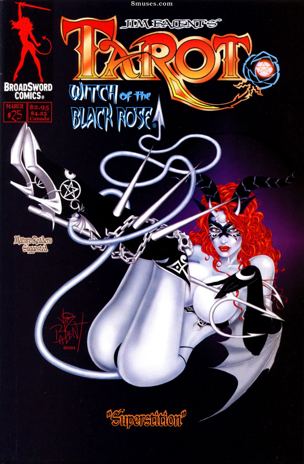 BroadSword Comics - Tarot - Witch of the Black Rose 025 - Page 4