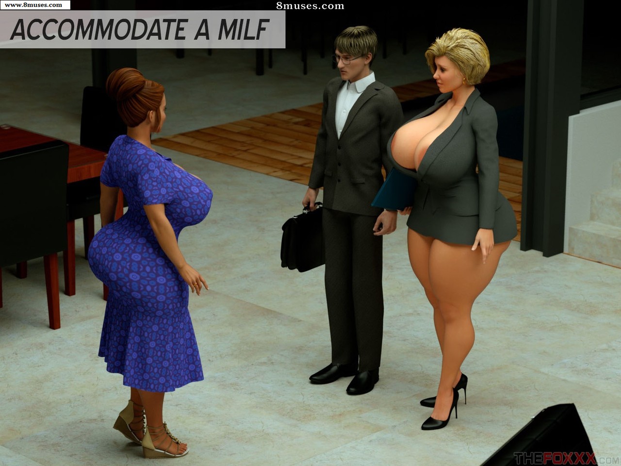 The Foxxx Comics - Accommodate a Milf - Page 1