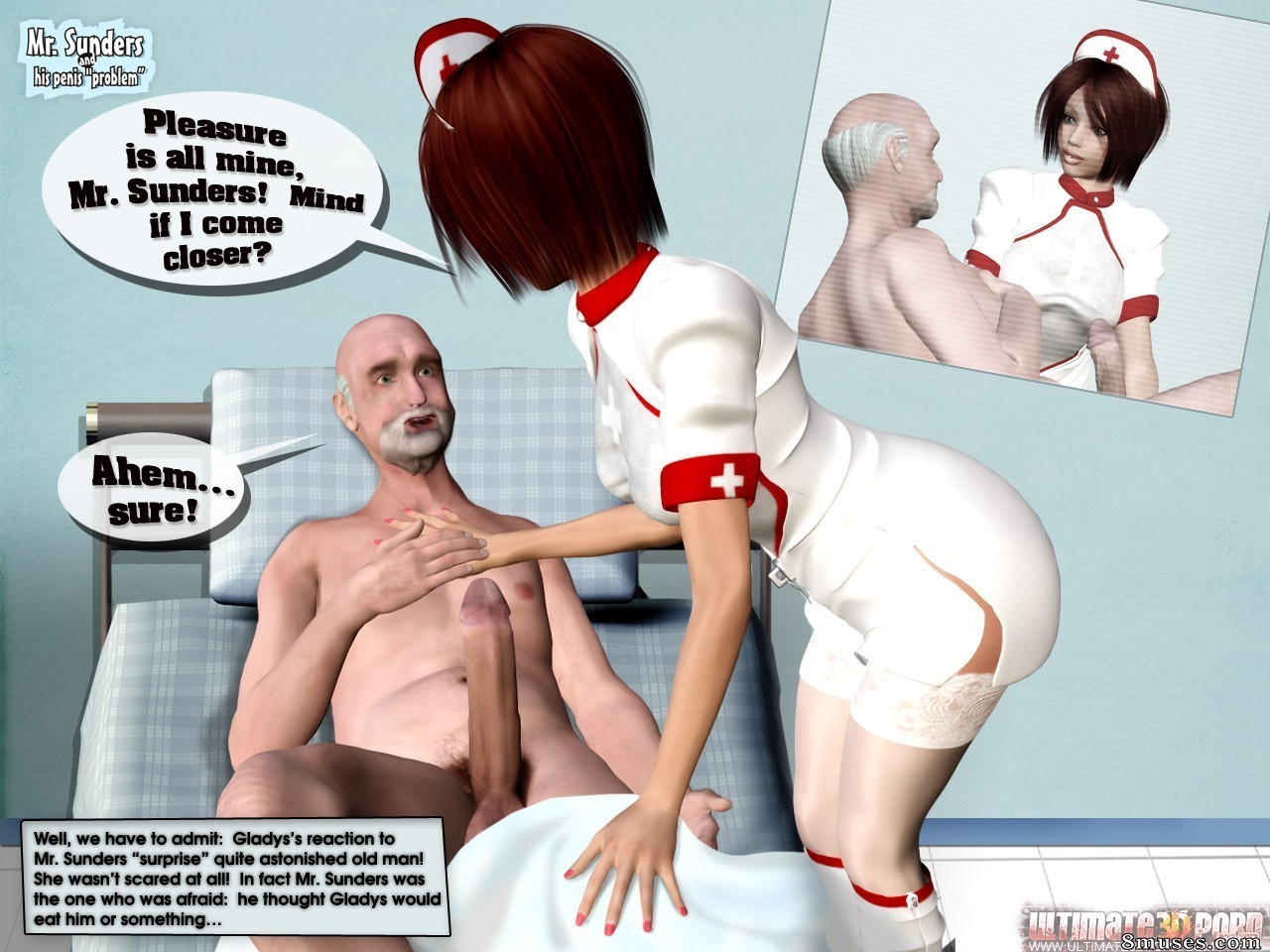 Ultimate3DPorn Comics - Mr. Sunders and His Penis Problem. Part I - Page 7