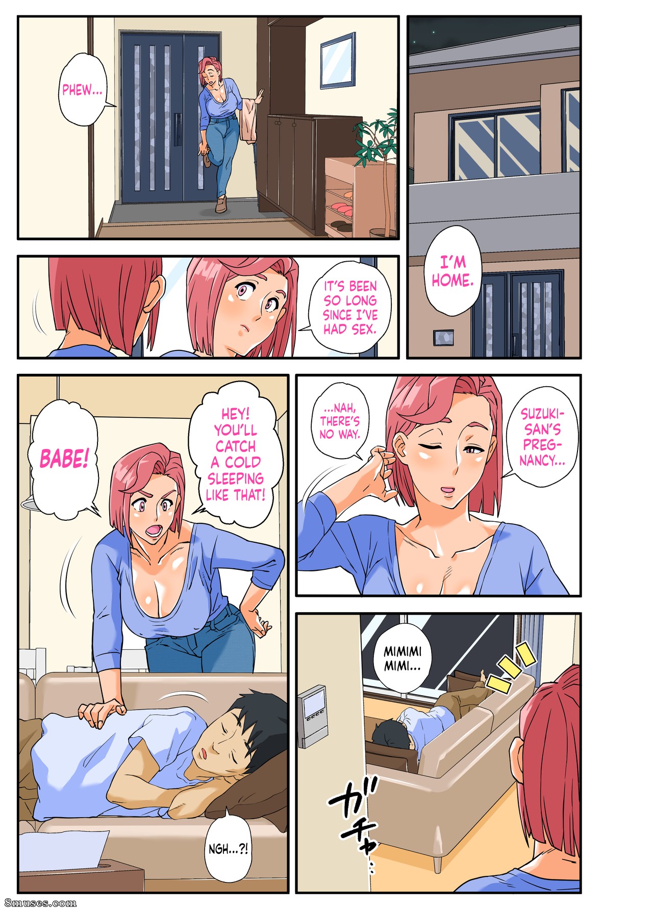 Itsuki Touma - Konbini Uwaki Tsuma.  Busty, Cheating, Mini-Mart Wife - Page 51