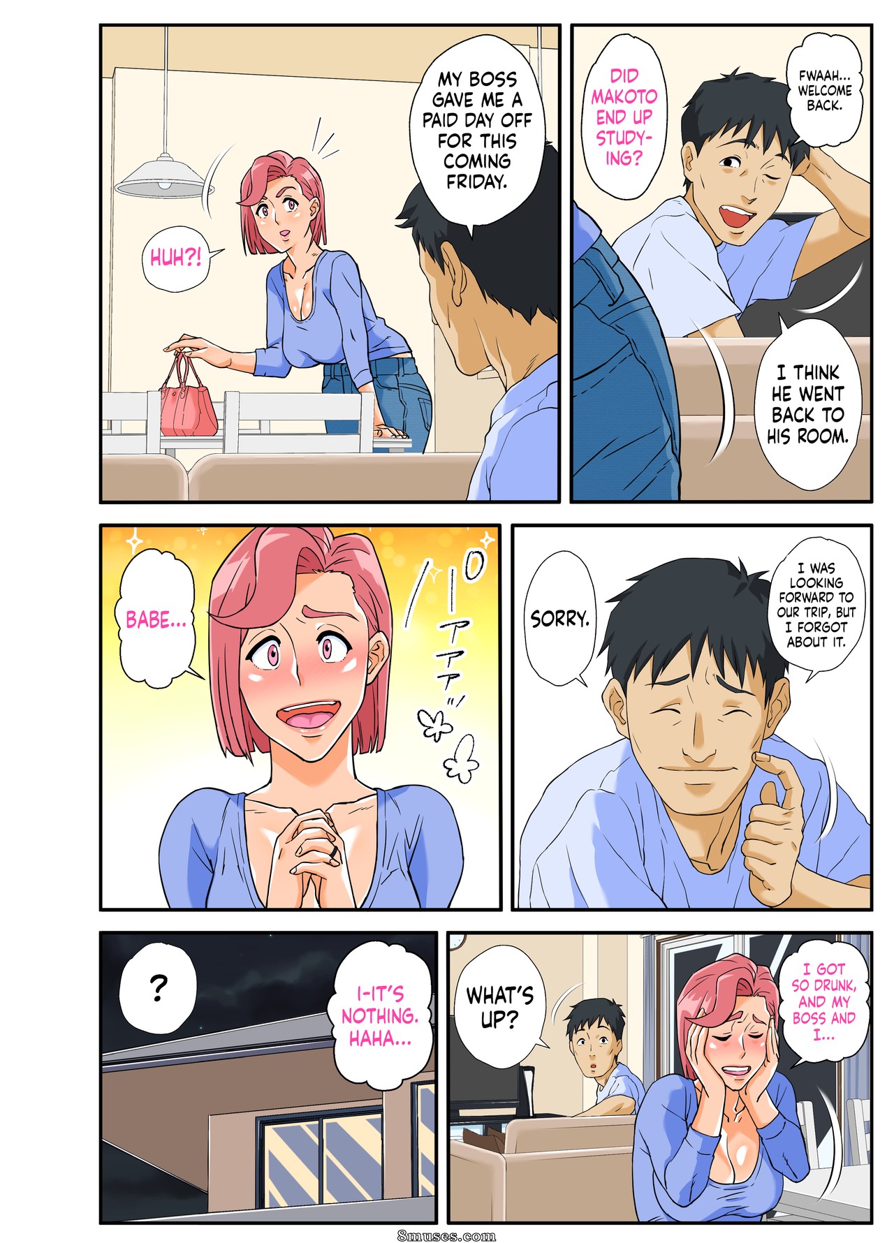 Itsuki Touma - Konbini Uwaki Tsuma.  Busty, Cheating, Mini-Mart Wife - Page 52