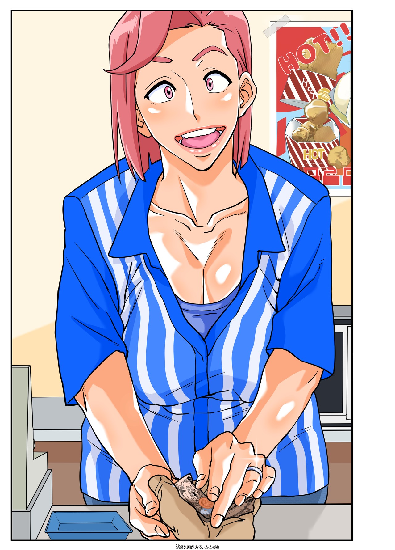 Itsuki Touma - Konbini Uwaki Tsuma.  Busty, Cheating, Mini-Mart Wife - Page 53