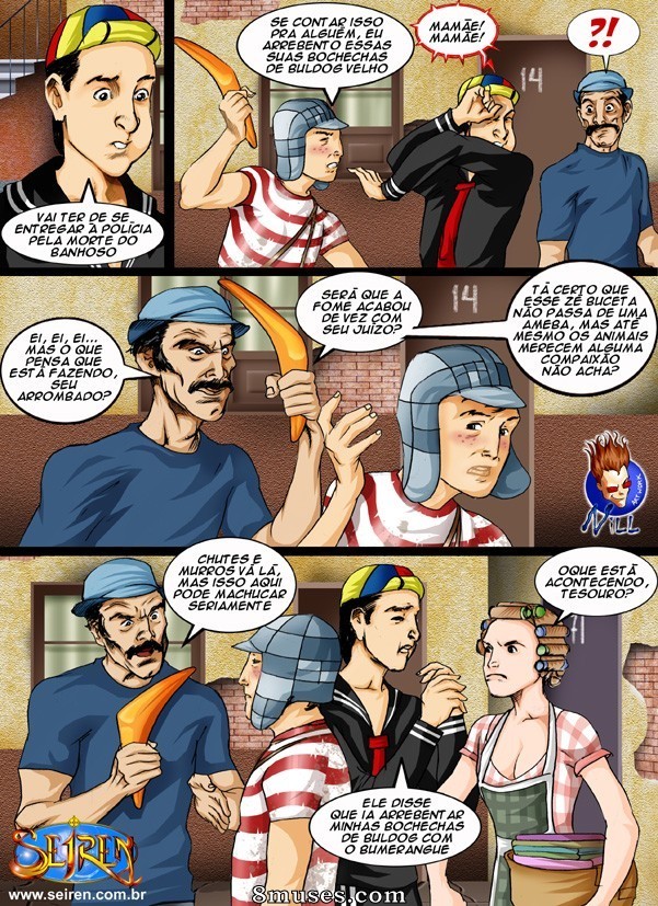 Seiren.com.br Comics - Groupe du village - Page 3