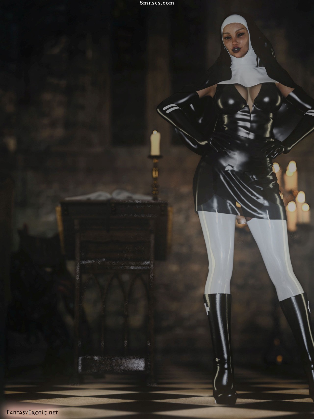 Dionysos - FantasyErotic - Nun-Demon - Page 1