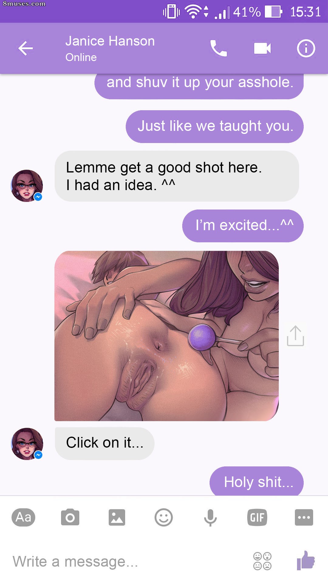 Melkormancin.com Comics - Charlar con Janice - Página 47