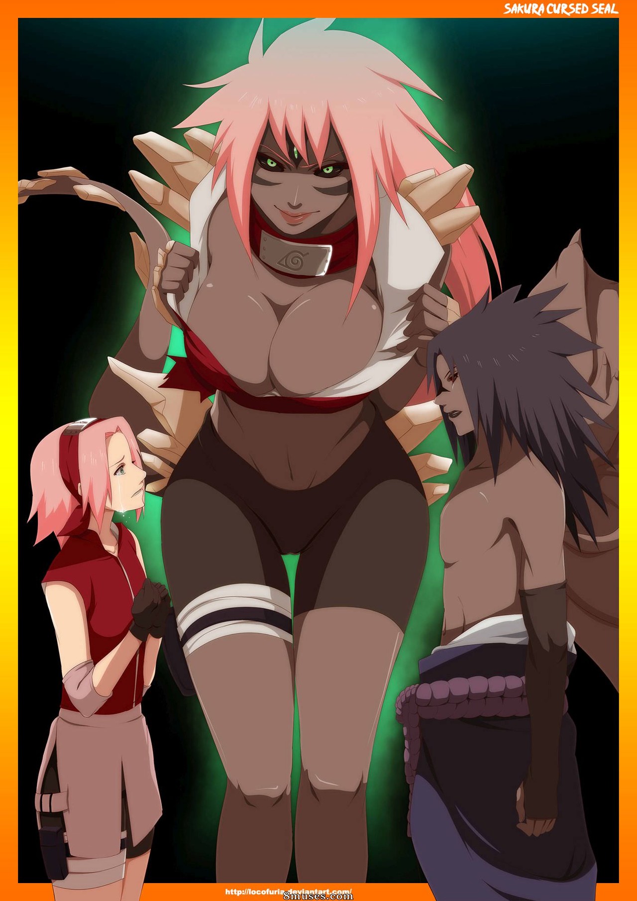 Locofuria Comics - Naruto TF Art Book - Page 15