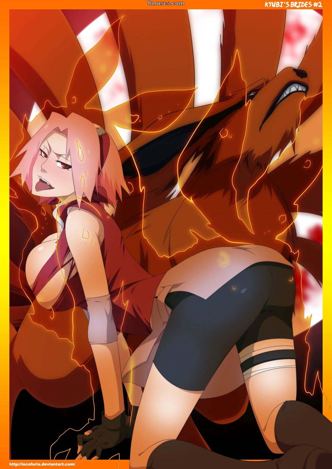 Locofuria Comics - Naruto TF Art Book - Page 18