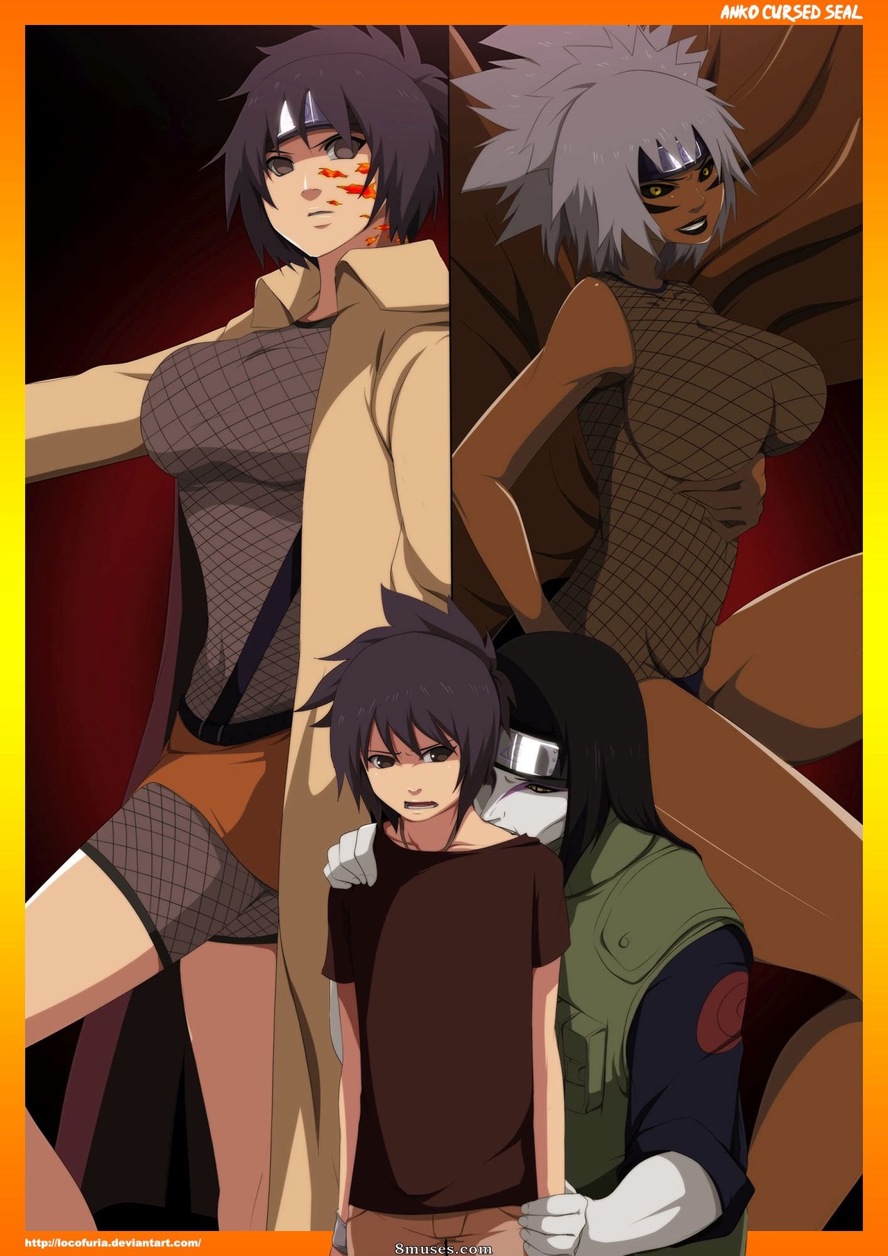 Locofuria Comics - Libro de arte de transformación de Naruto - Página 13