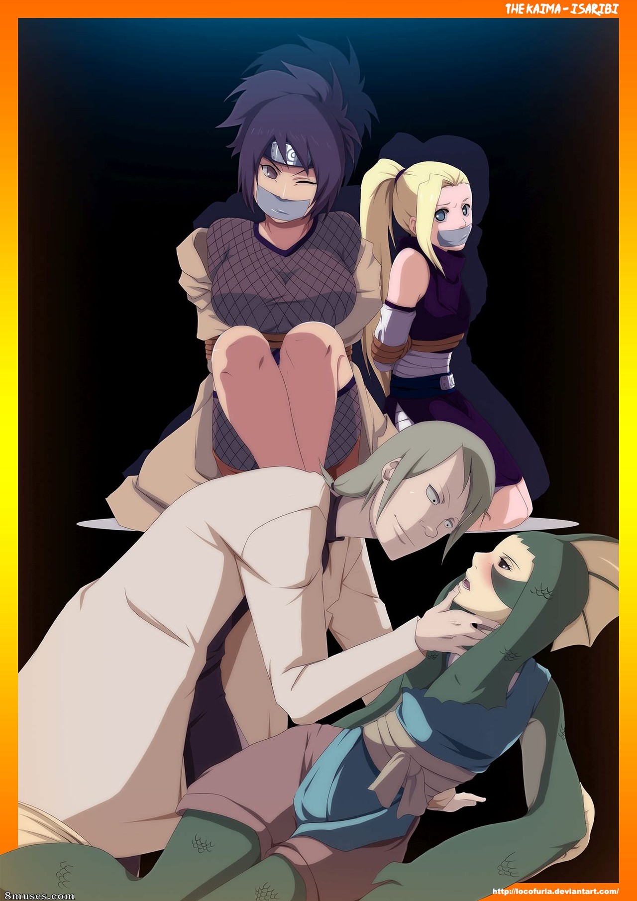 Locofuria Comics - Libro de arte de transformación de Naruto - Página 7