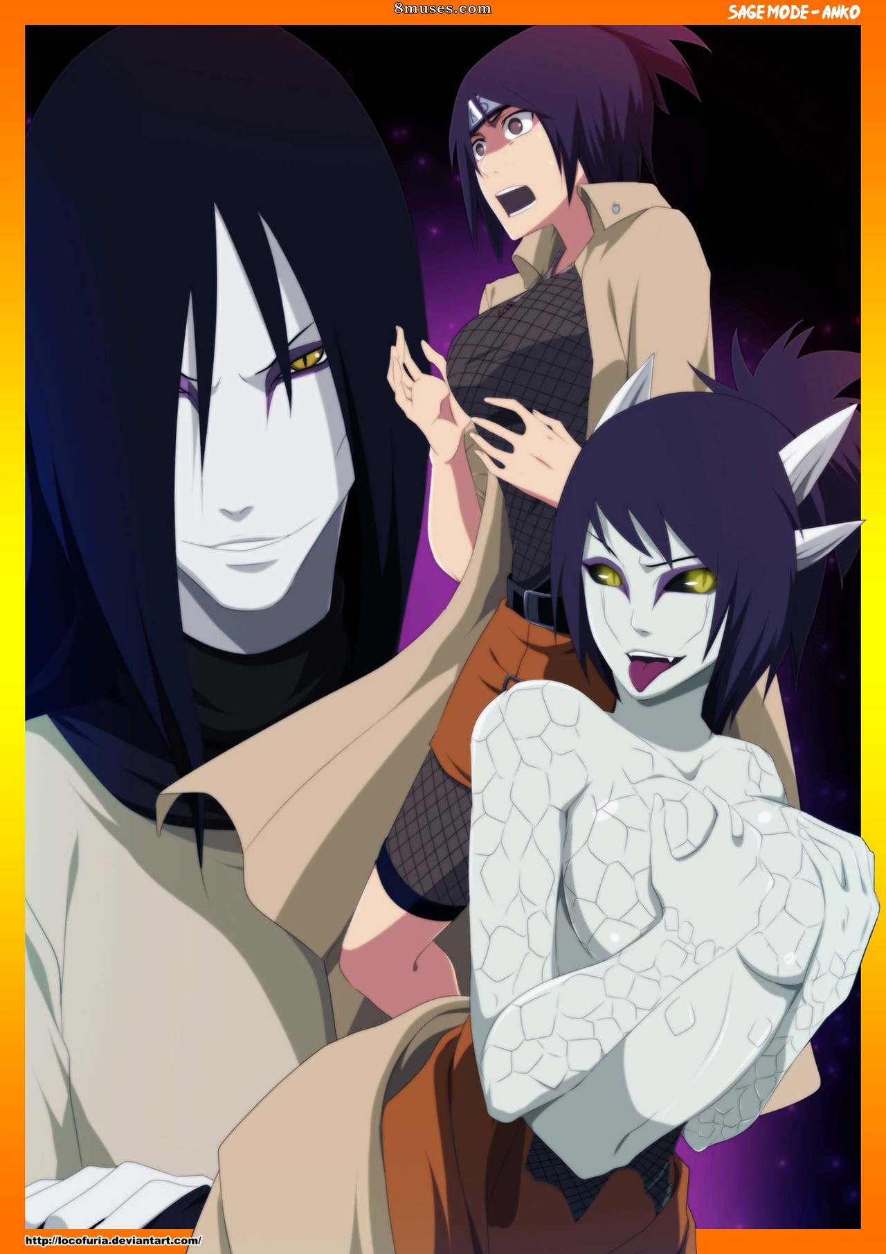Locofuria Comics - Naruto TF Art Book - Page 6