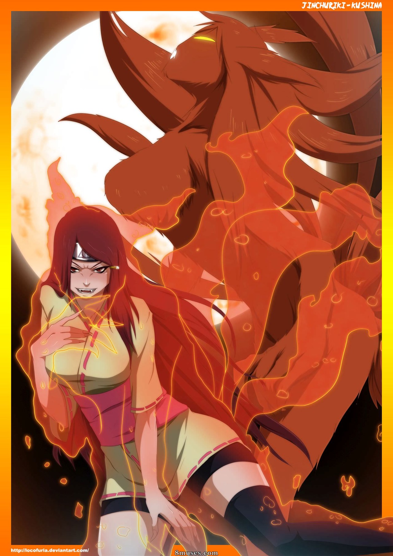 Locofuria Comics - Naruto TF Art Book - Page 8