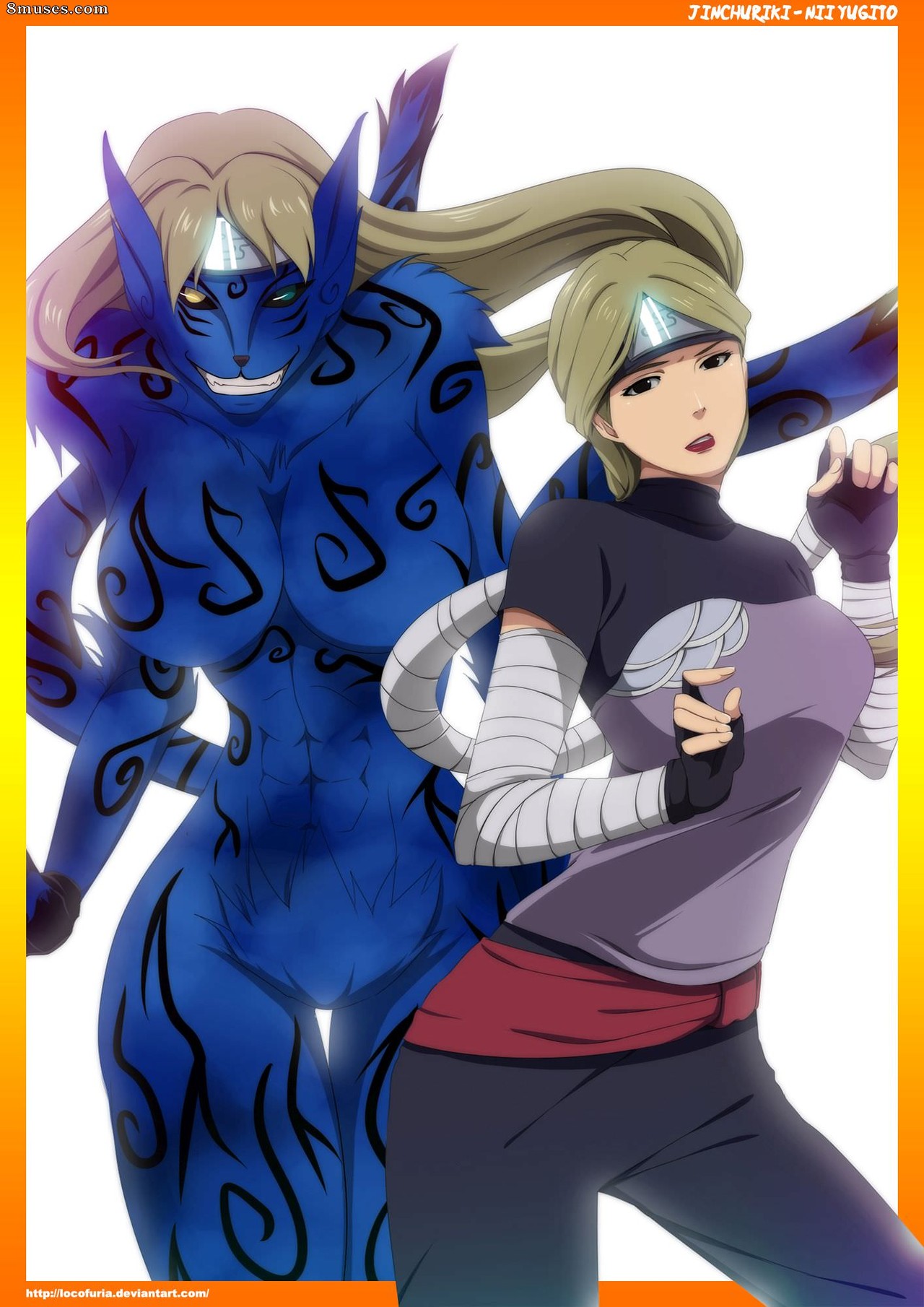Locofuria Comics - Naruto TF Art Book - Page 9