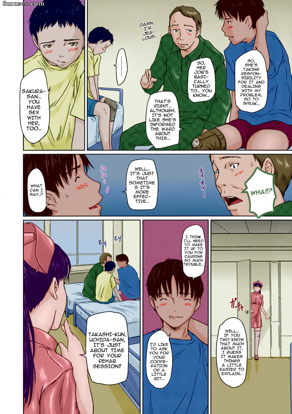 Kisaragi Gunma - Rehabilitation Ward 24 Hour - Giri Giri Sisters - Page 6