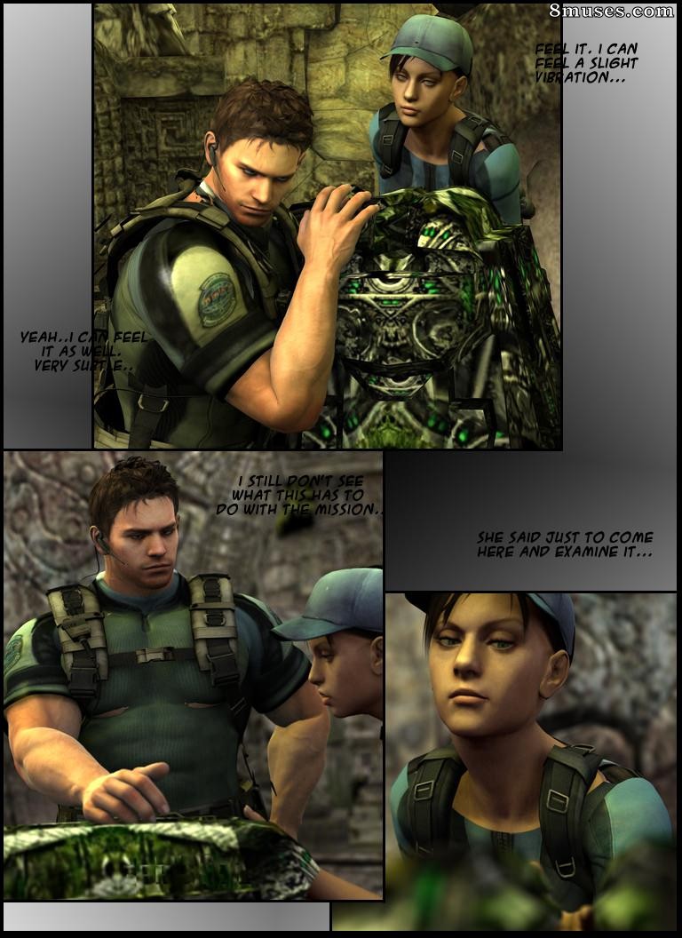 Sasha2000Dog Comics - Lara Croft in Bolivia - Page 1